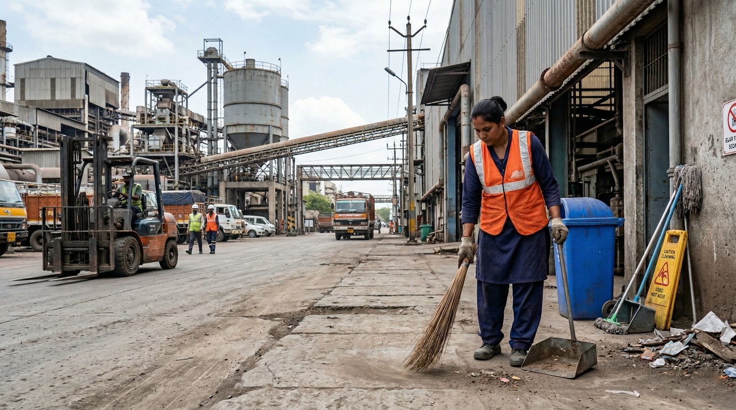 Professional Cleaning Staff